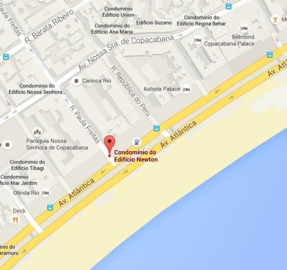 Apt Completo Copacabana Beira da Praia Rio de Janeiro Exterior foto